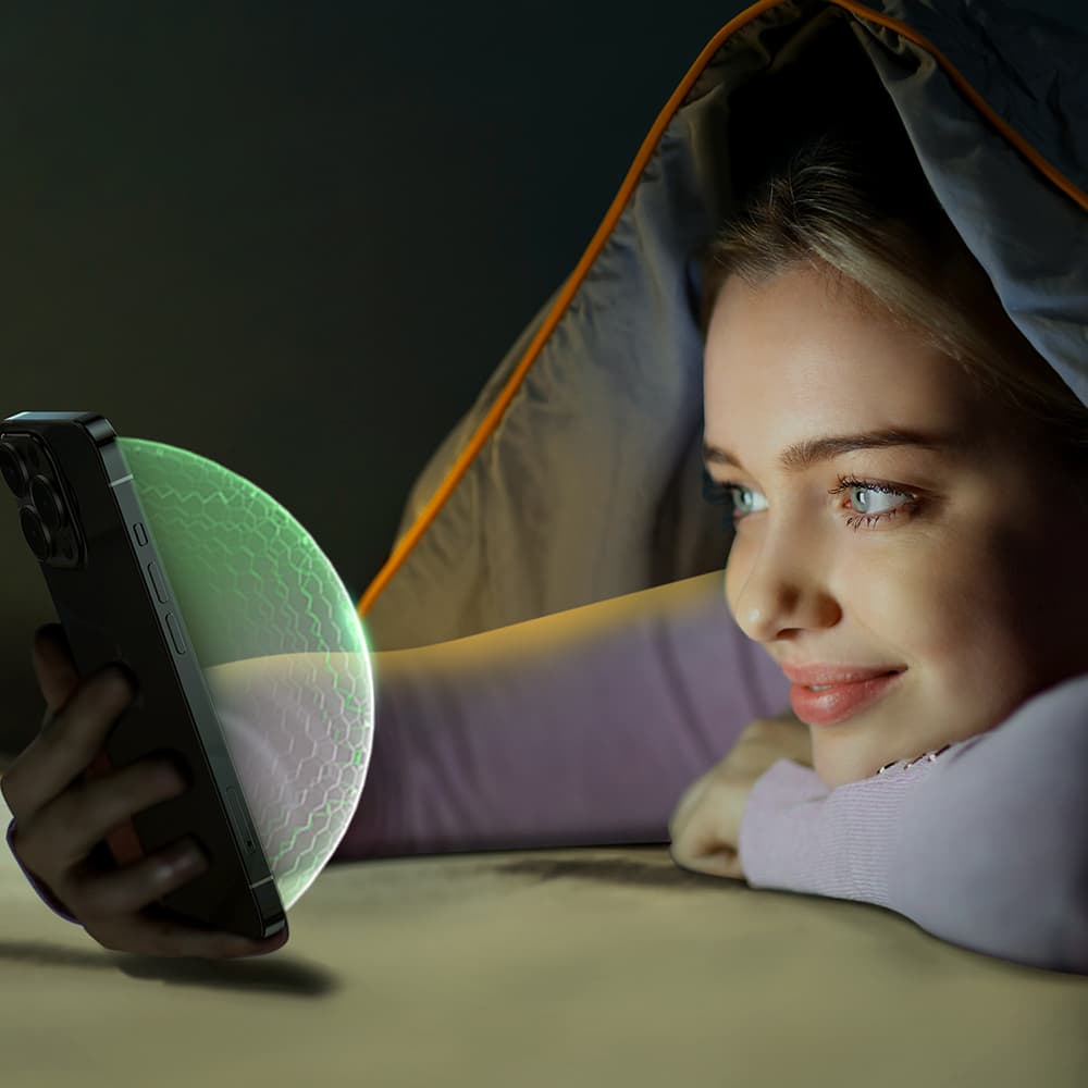 Joyroom Knight zeleno steklo za iPhone 14 Plus (Anti Blue Light) 3