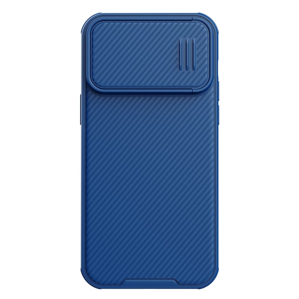 Ovitek Nillkin CamShield S z zaščito kamere za iPhone 14 Pro Max - modra