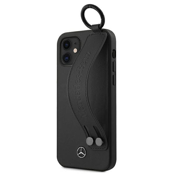 Mercedes ovitek Strap Line za iPhone 12 mini (5,4") - Črn 2