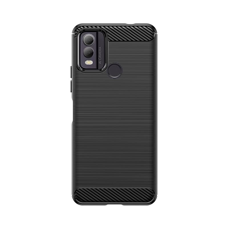 Carbon ovitek Hurtel za Nokia C22 - črn