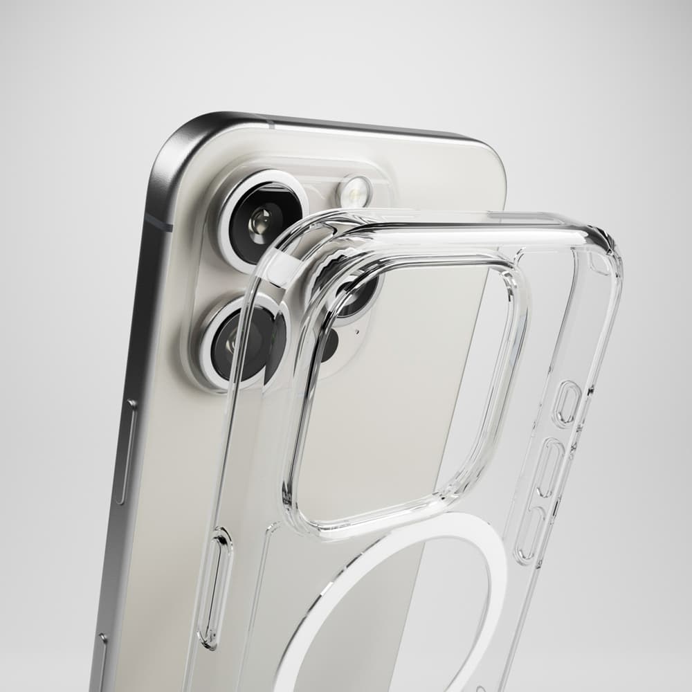 Puro Impact Clear D3O ovitek za iPhone 16 Pro - prozoren 3