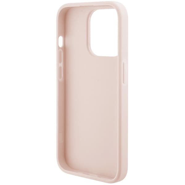 Karl Lagerfeld ovitek Quilted K Pattern za iPhone 15 Pro Max - roza 7