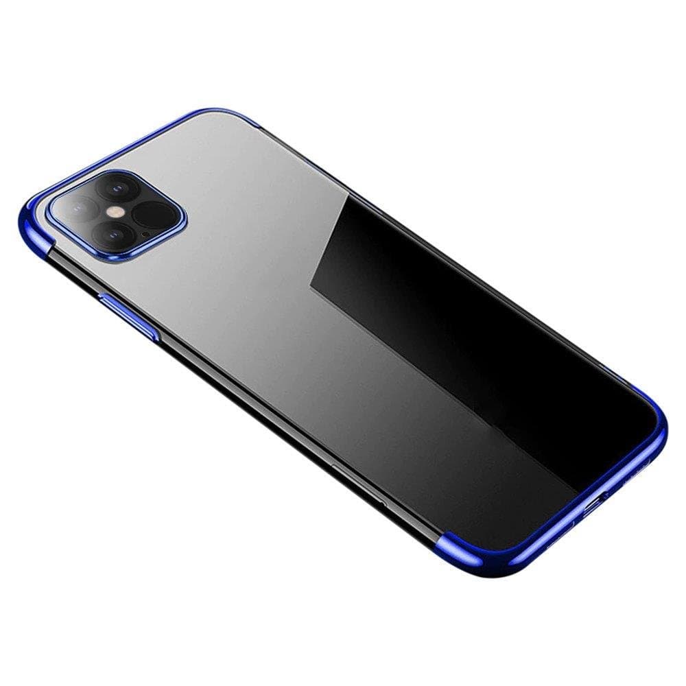 Hurtel Clear Color gel ovitek za Xiaomi Mi 11, moder okvir