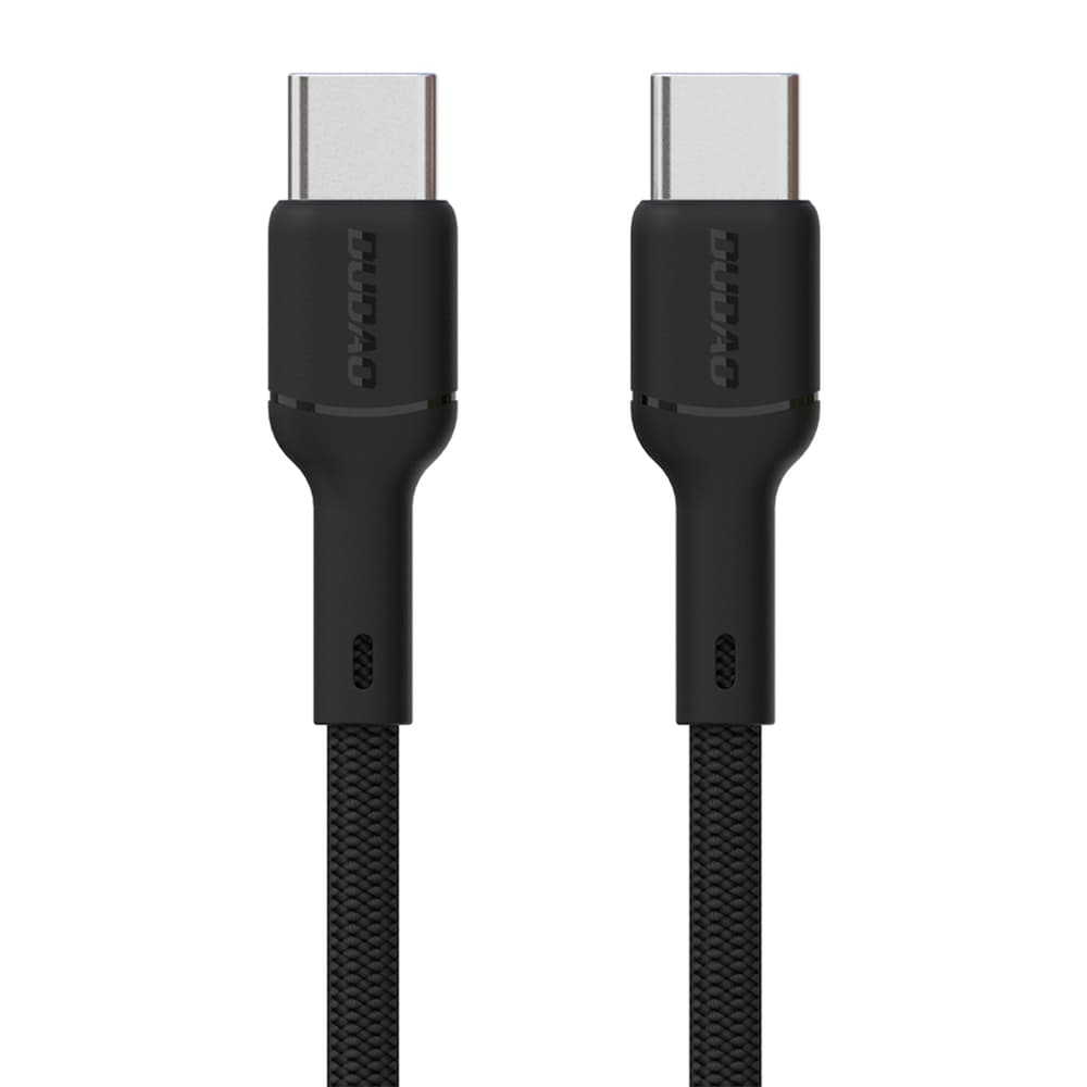 Dudao L9C 65W USB-C - USB-C 2m kabel, črn