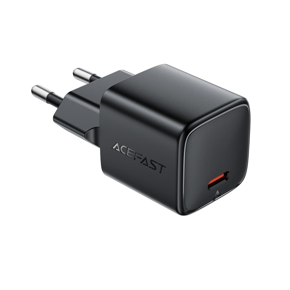 Acefast A117 GaN PD 20W USB-C hitri polnilec - črn 6