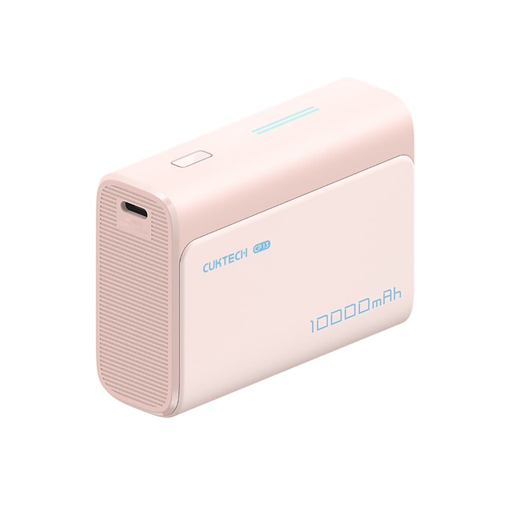 Powerbank Cuktech CP13 30W 10000mAh USB-C + USB-A - roza