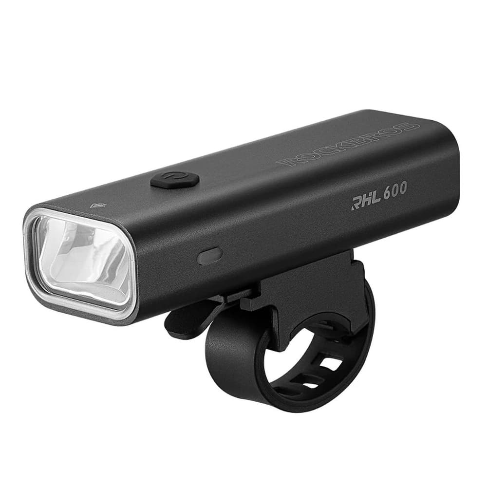 Sprednja kolesarska luč Rockbros RHL600 600lm 2600mAh IPX6 - črna