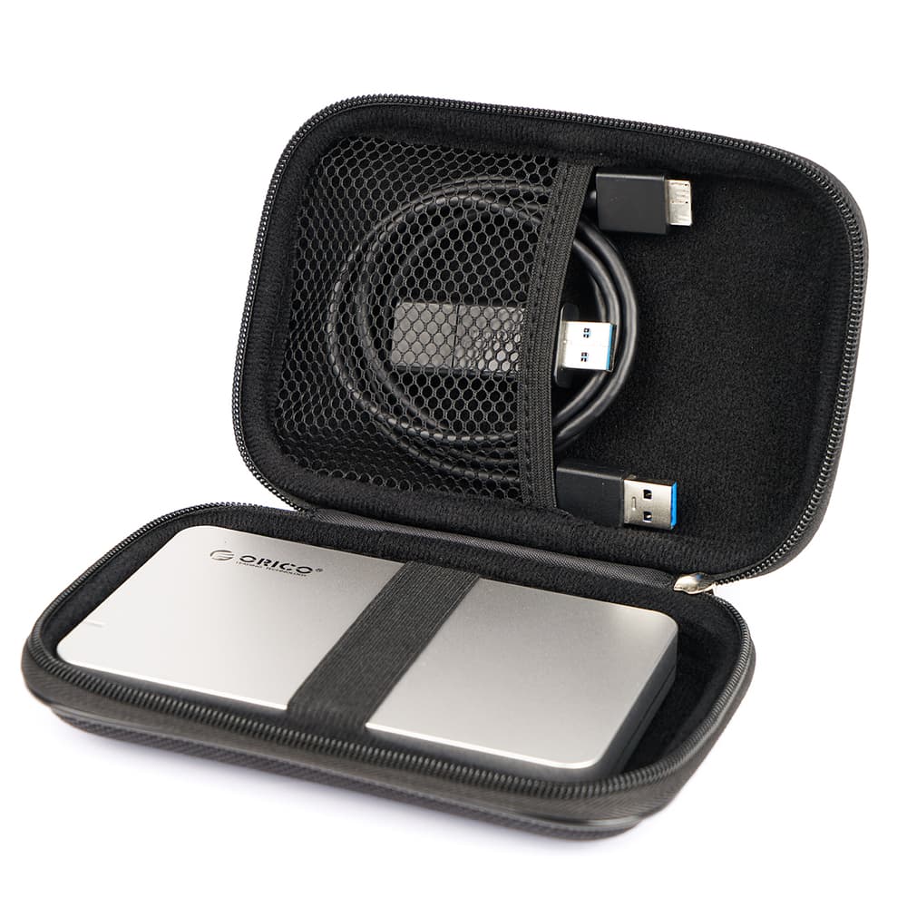 Orico PHD-25 zaščitna torbica za 2,5" prenosni disk – rdeča 6