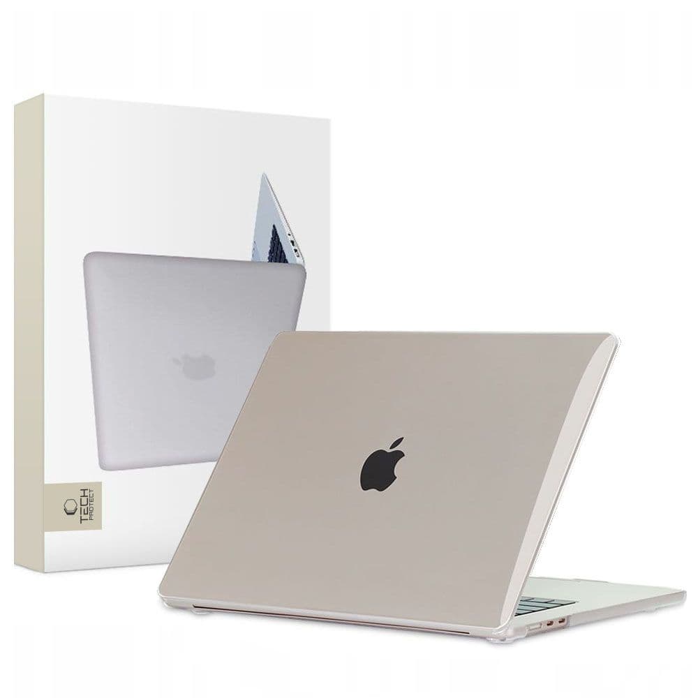 Tech-Protect SmartShell ovitek za MacBook Air 15" M2 / M3 (2023-2024) - prozoren