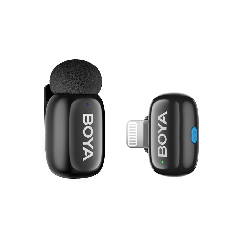 BOYA mini 2-01 bežični mikrofoni 2.4GHz USB-C - črni 5