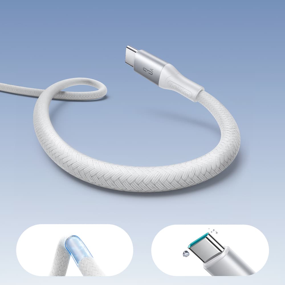 Joyroom S-A28 Kabel USB-A - USB-C 3A, 2m, bel 7
