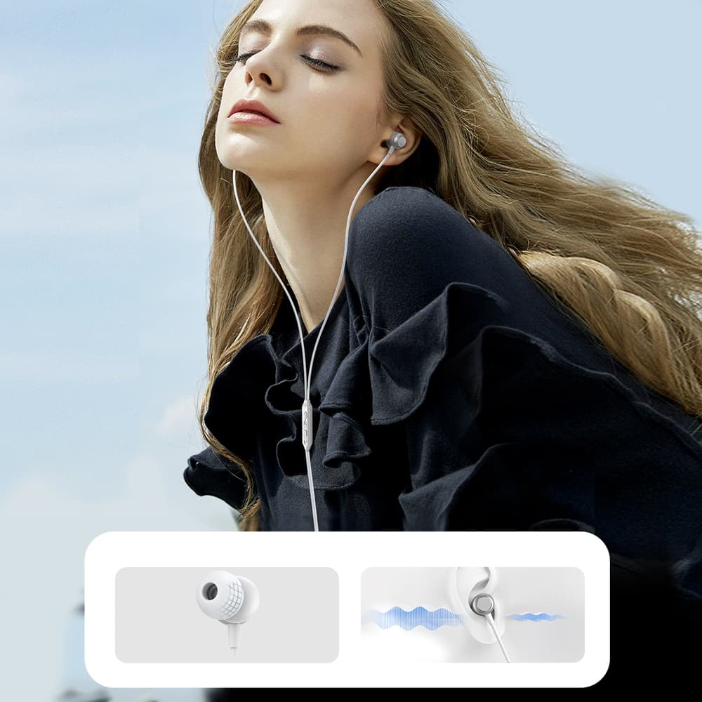 Joyroom JR-EC06 USB-C slušalke, srebrne 8