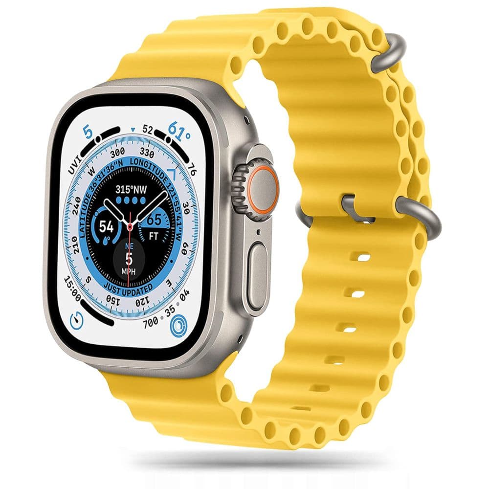 Tech-Protect IconBand Pro pašček za Apple Watch (42/44/45/49mm) - rumen