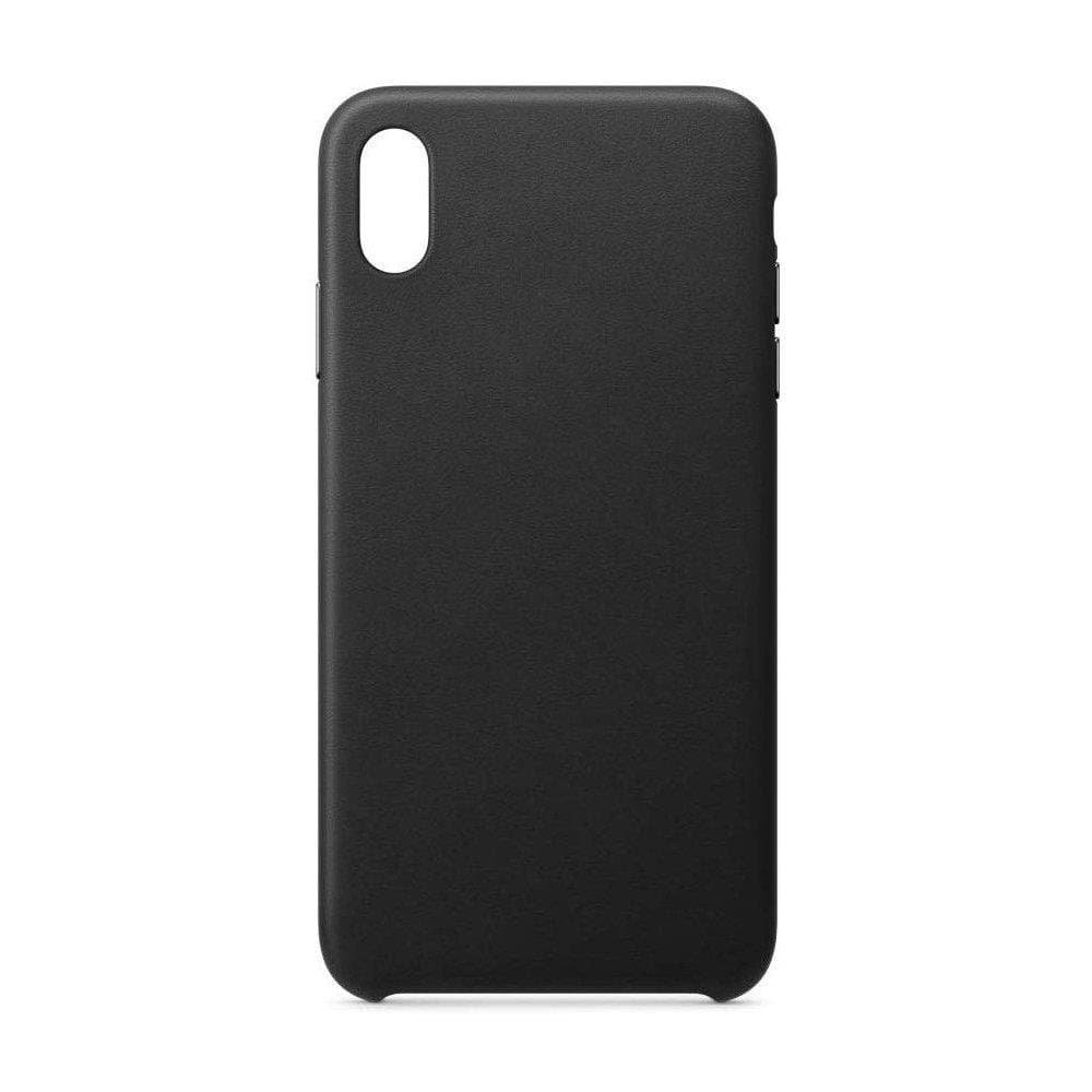 Ovitek iz ECO usnja za iPhone 12 Pro Max - črn