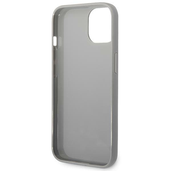 Karl Lagerfeld ovitek za iPhone 14 Plus Monogram Iridescent, srebrn 7