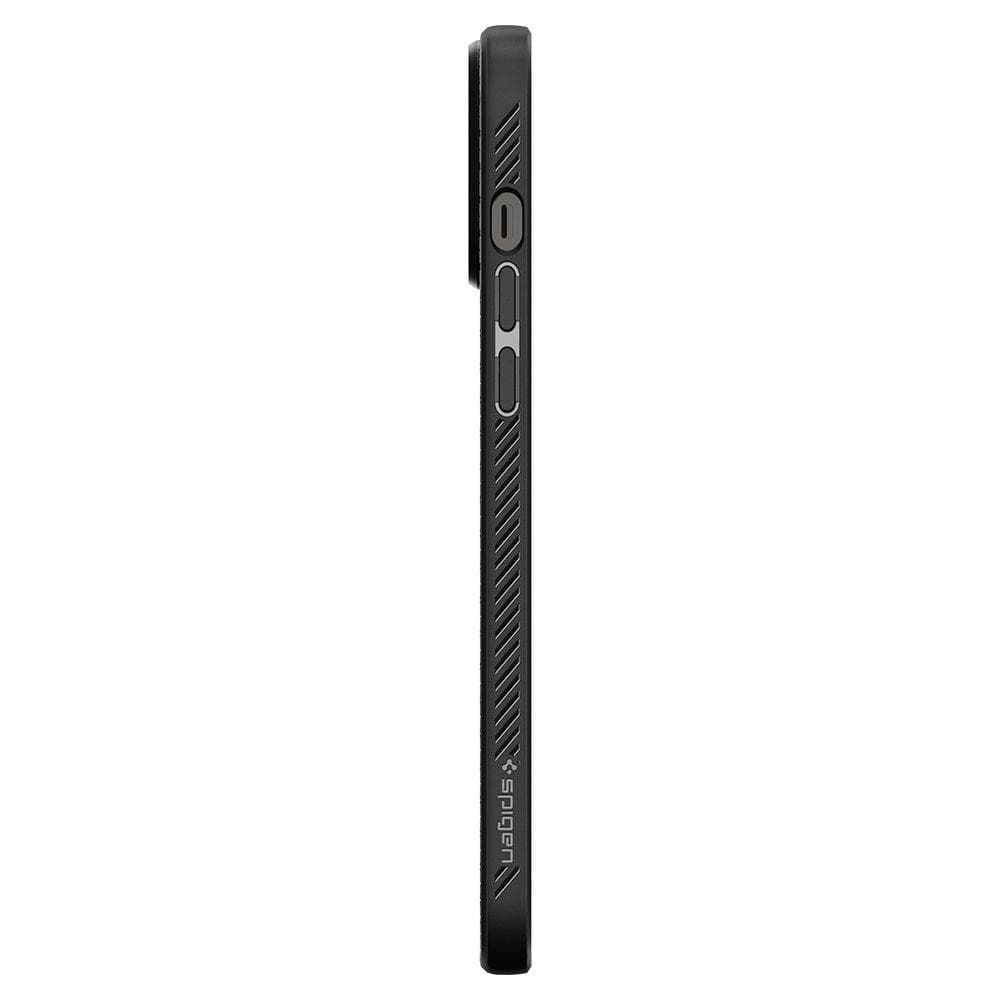 Ovitek Spigen Liquid Air za iPhone 13 Pro - mat črn 6