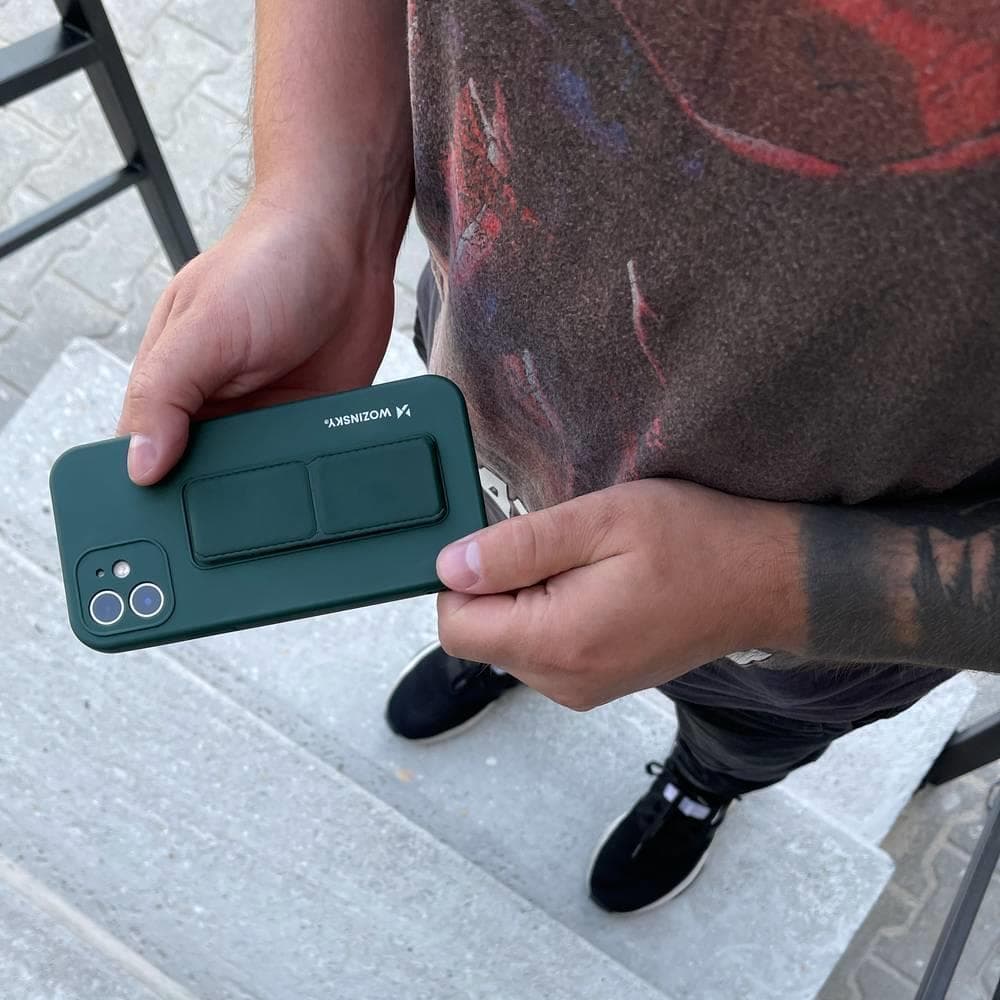 Wozinsky Kickstand ovitek za iPhone 12 Pro - temnomoder 7