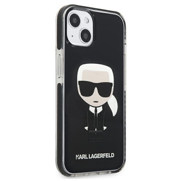 Karl Lagerfeld etui Ikonik Karl za iPhone 13 mini - črn 4