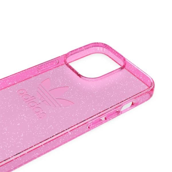 Adidas OR Protective Clear Glitter ovitek za iPhone 13 Pro / 13 (roza) 5