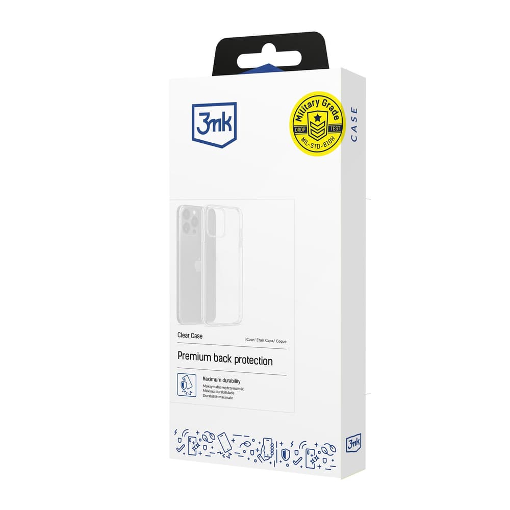 3mk Clear Case ovitek za Samsung Galaxy A25 5G - prozoren 5