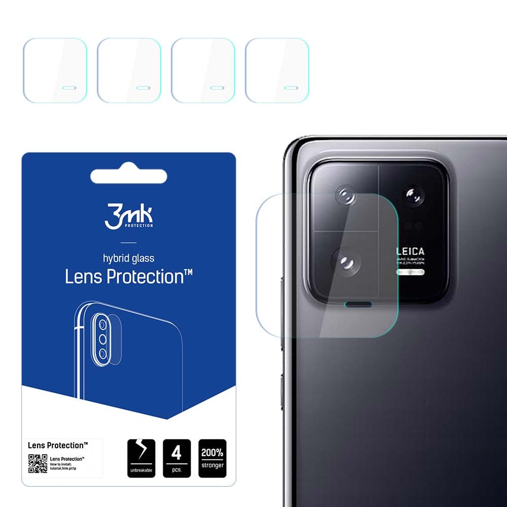 Hibridno steklo za kamero 3mk Lens Protection™ za Xiaomi 13 Pro