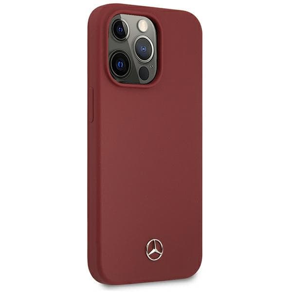 Mercedes etui Silicone Line za iPhone 13 Pro Max - rdeča 4