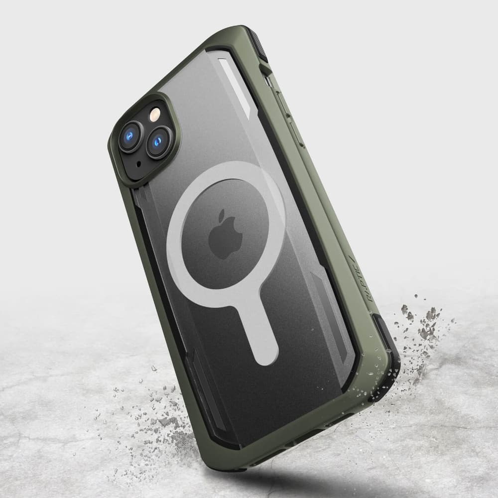 Raptic X-Doria Secure ovitek za iPhone 14 Plus z MagSafe, zelen 5