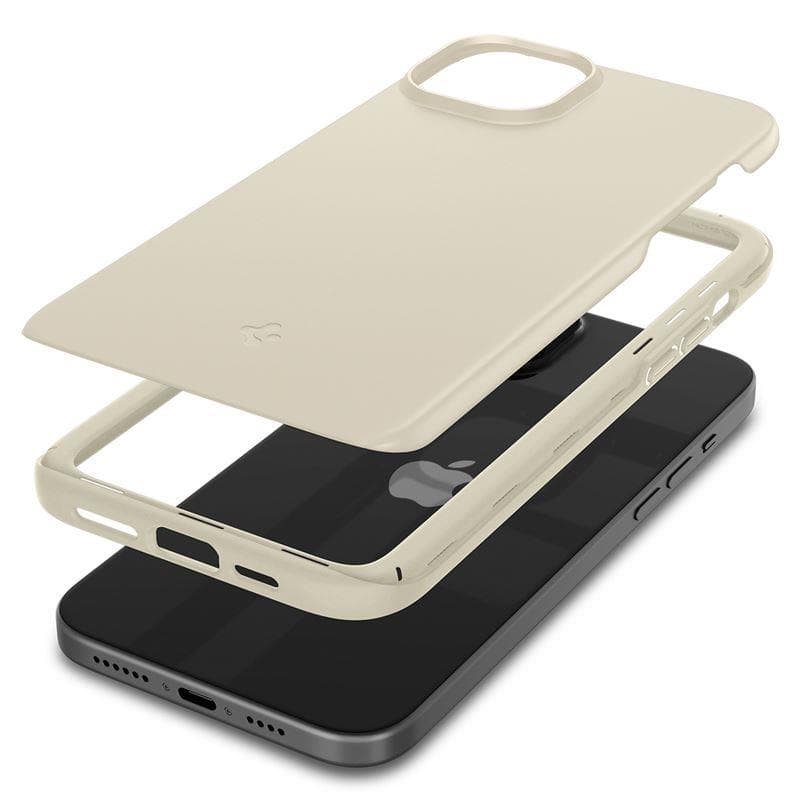 Ovitek Spigen Thin Fit za iPhone 15 Plus - bež