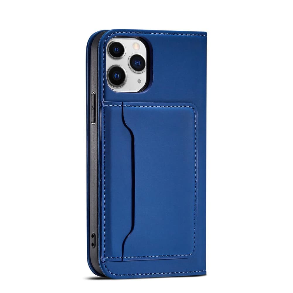 Magnet Card ovitek za iPhone 12, modre barve 6