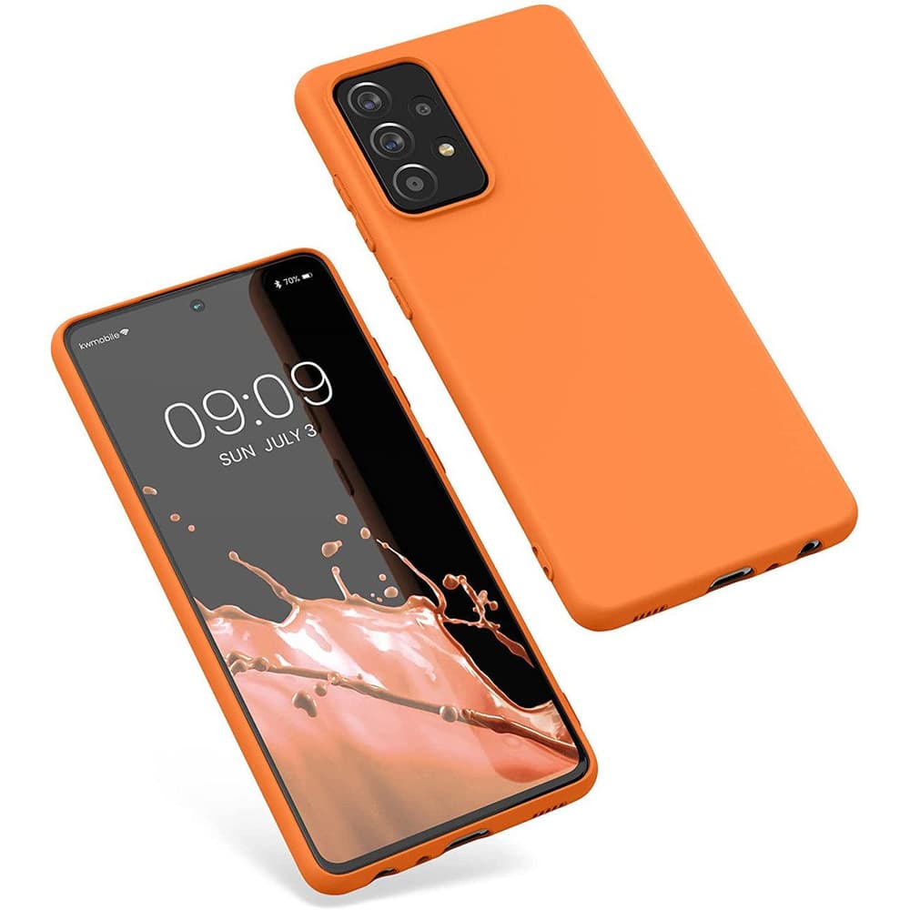 Silikonski ovitek za Samsung Galaxy A22 4G - rdeč 5