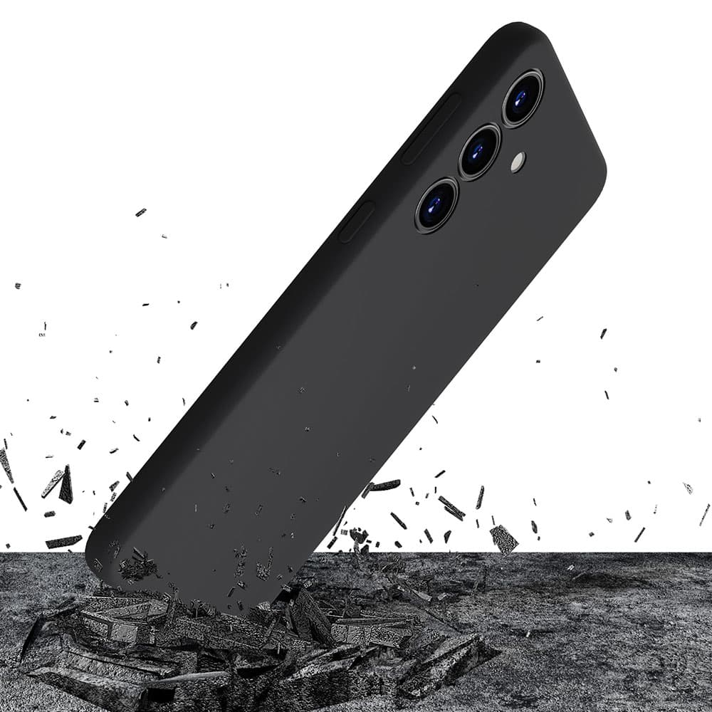 3mk Silicone Case za Samsung Galaxy S24+ - črna 3