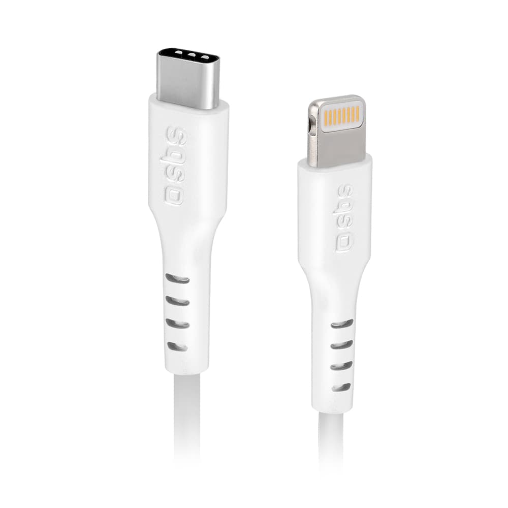 SBS kabel USB-C - Lightning MFi, 2m - bel