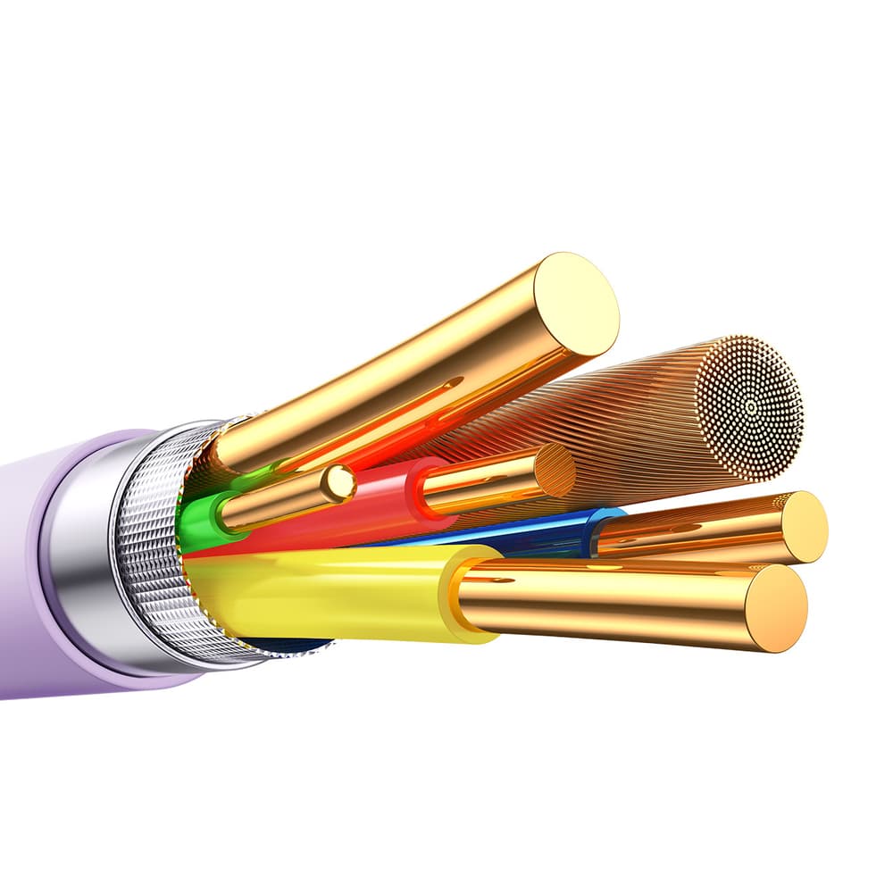 Joyroom S-A59 Vibrant 3A kabel USB-A na Lightning, 1.2m - vijoličen 5