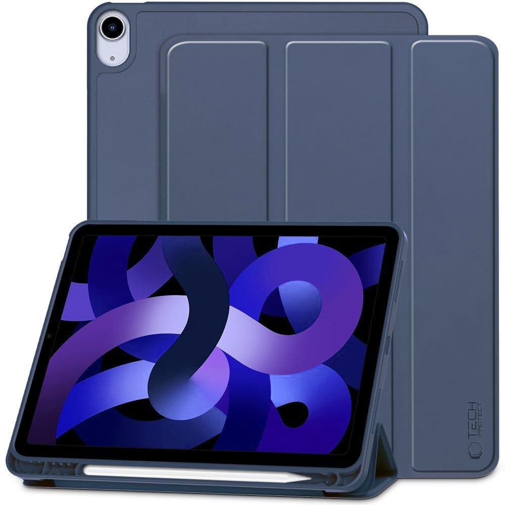 Tech-Protect SmartCase Pen ovitek za iPad Air 10.9" / 11" - modra
