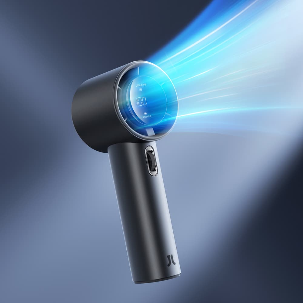 Ročni ventilator Jisulife Handheld Fan Pro1 S, 5000mAh, črn 3