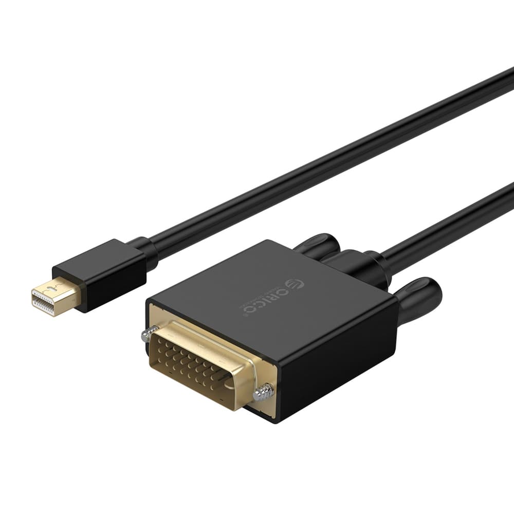 Orico XD-MDTD Mini DisplayPort na DVI Full HD 60Hz kabel, 3m - črna