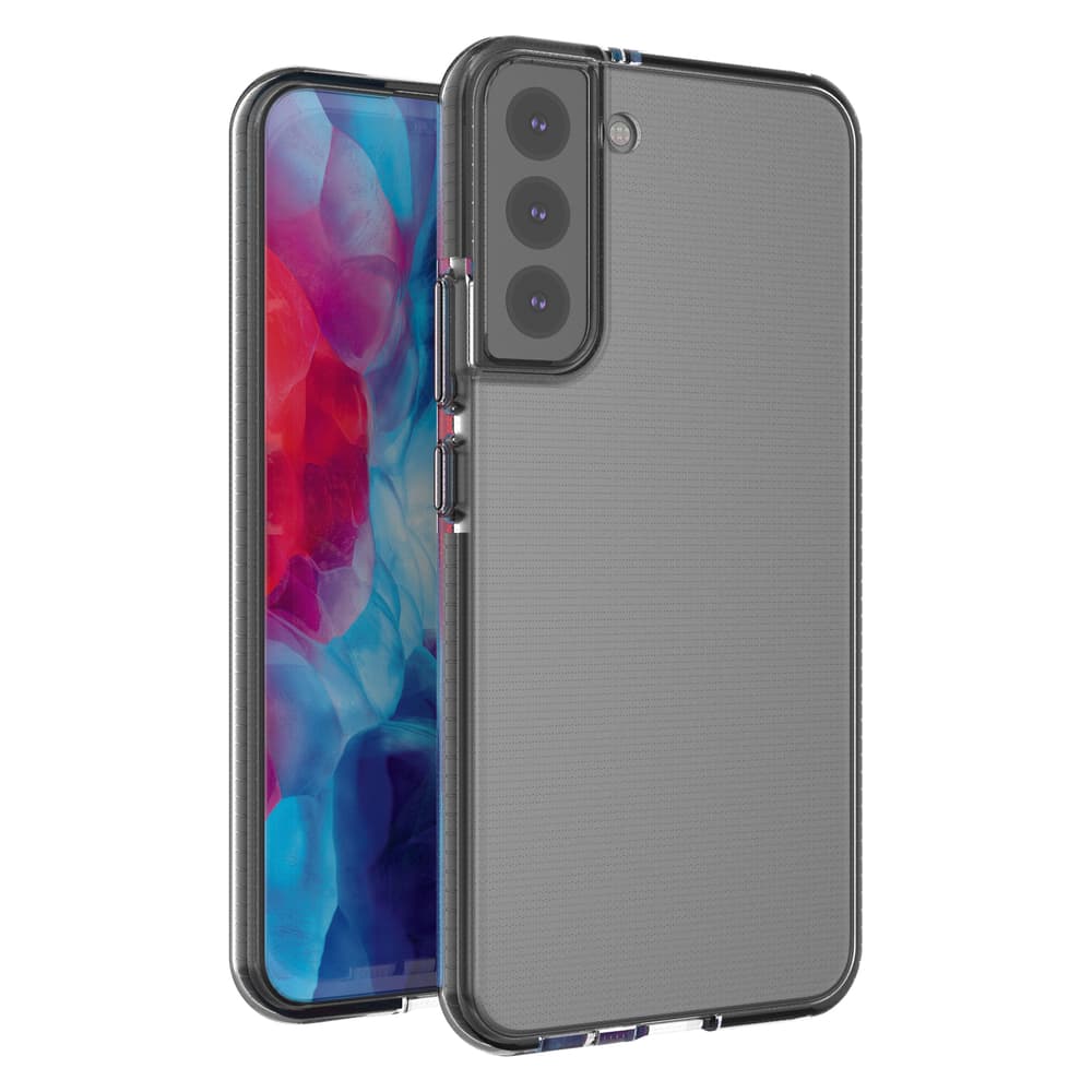 Ovitek Spring Case Gel za Samsung Galaxy S22+ (S22 Plus) - črn