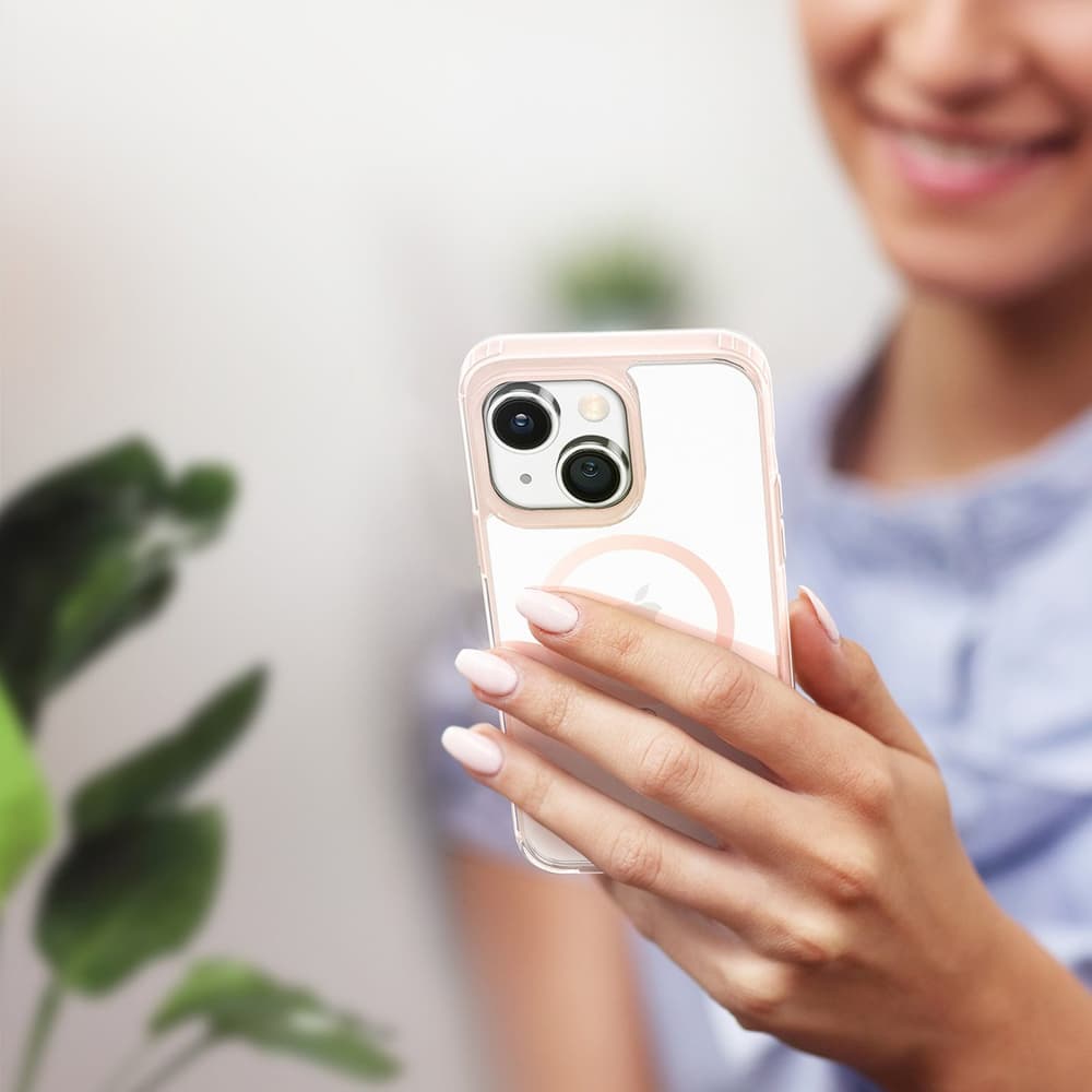 Dux Ducis Clin2 ovitek za iPhone 14 Plus, MagSafe, roza 6