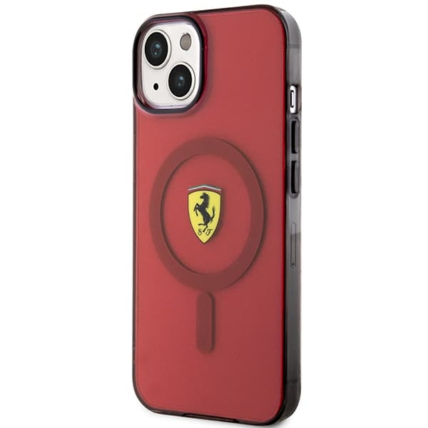 Ferrari FEHMP14SURKR etui za iPhone 14 6.1" rdeč/rdeč Magsafe 2