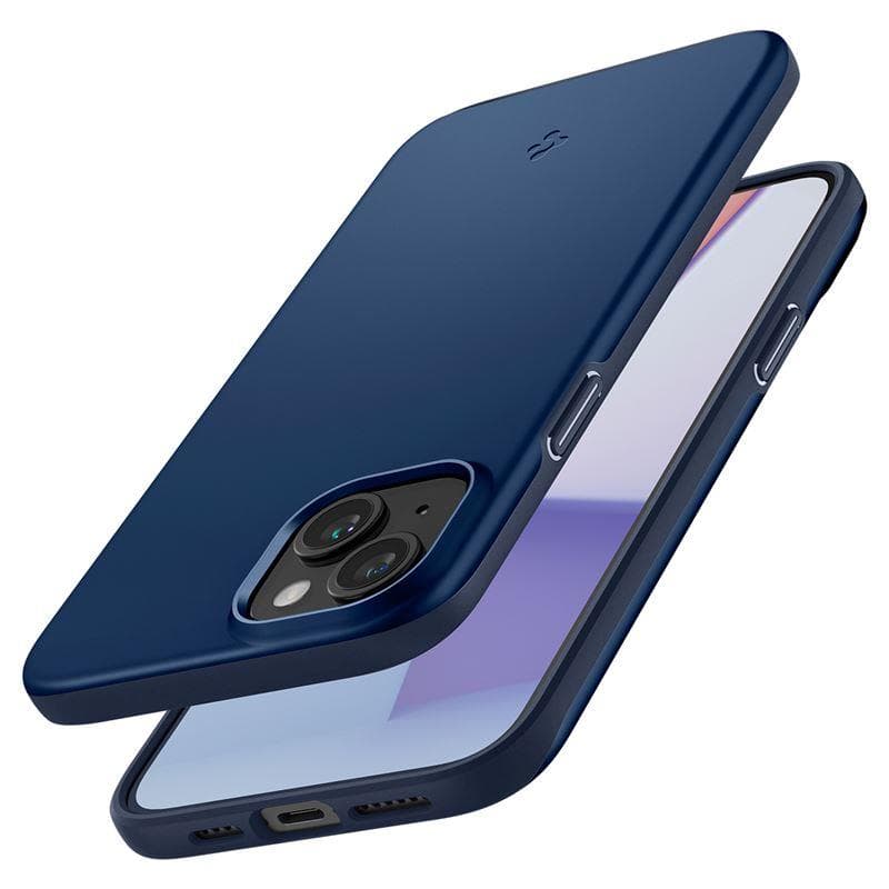 Ovitek Spigen Thin Fit za iPhone 15 Plus - moder 7