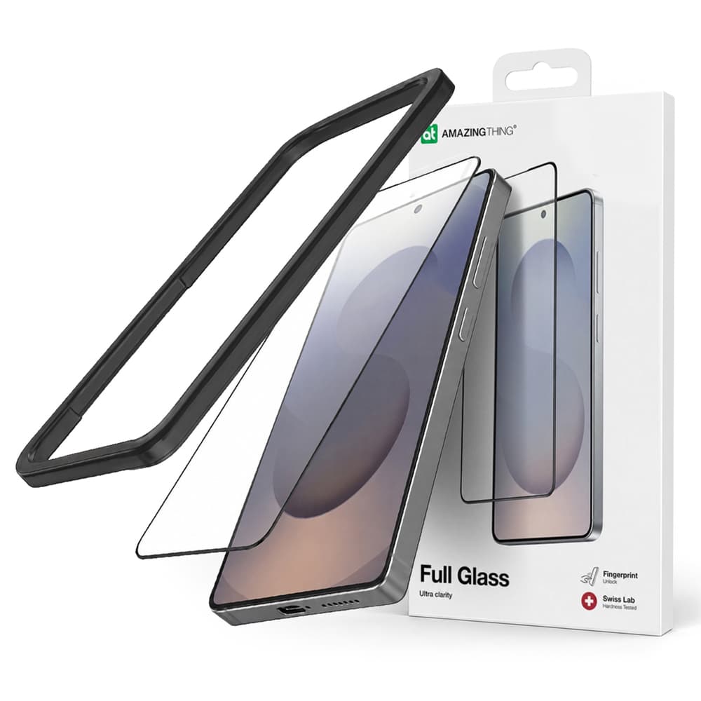 Zaščitno steklo AmazingThing Radix Full Glass za Samsung S26 - Prosojno