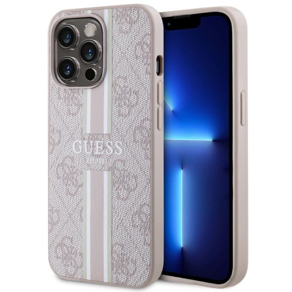 Guess GUHMP13LP4RPSP ovitek za iPhone 13 Pro / 13 (6,1") roza