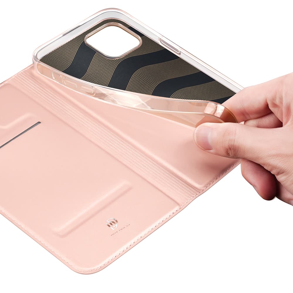 Dux Ducis Dux Ducis Skin Pro Flip ovitek za iPhone 14 Plus, roza 7