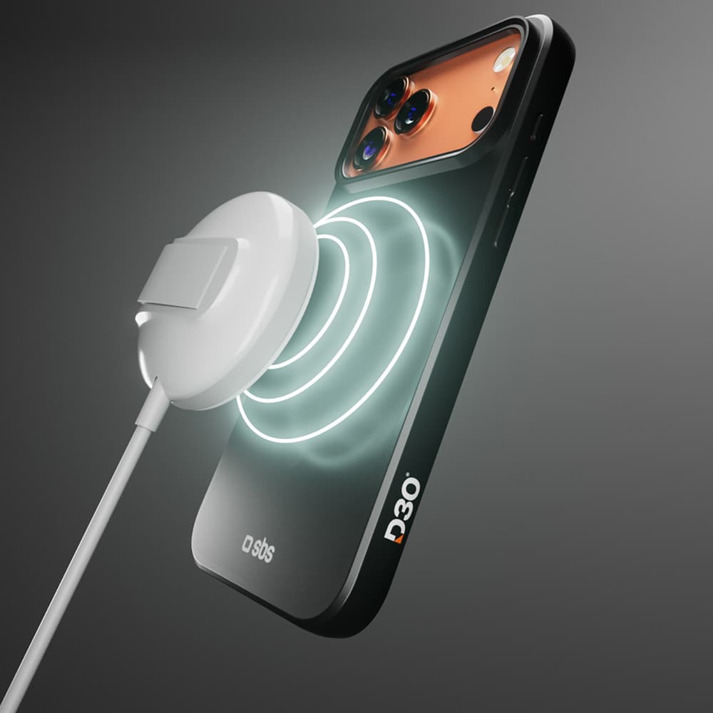 SBS Full Active Mag ovitek z D3O za iPhone 17 Pro, črn 8