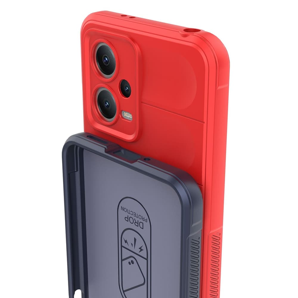 Magic Shield ovitek za Xiaomi Redmi Note 12 5G / Poco X5 5G (okLopni, rdeč) 8