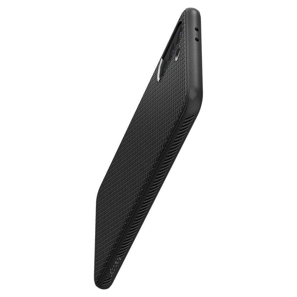 Spigen Liquid Air ovitek za Samsung Galaxy S21 - Mat črna 2