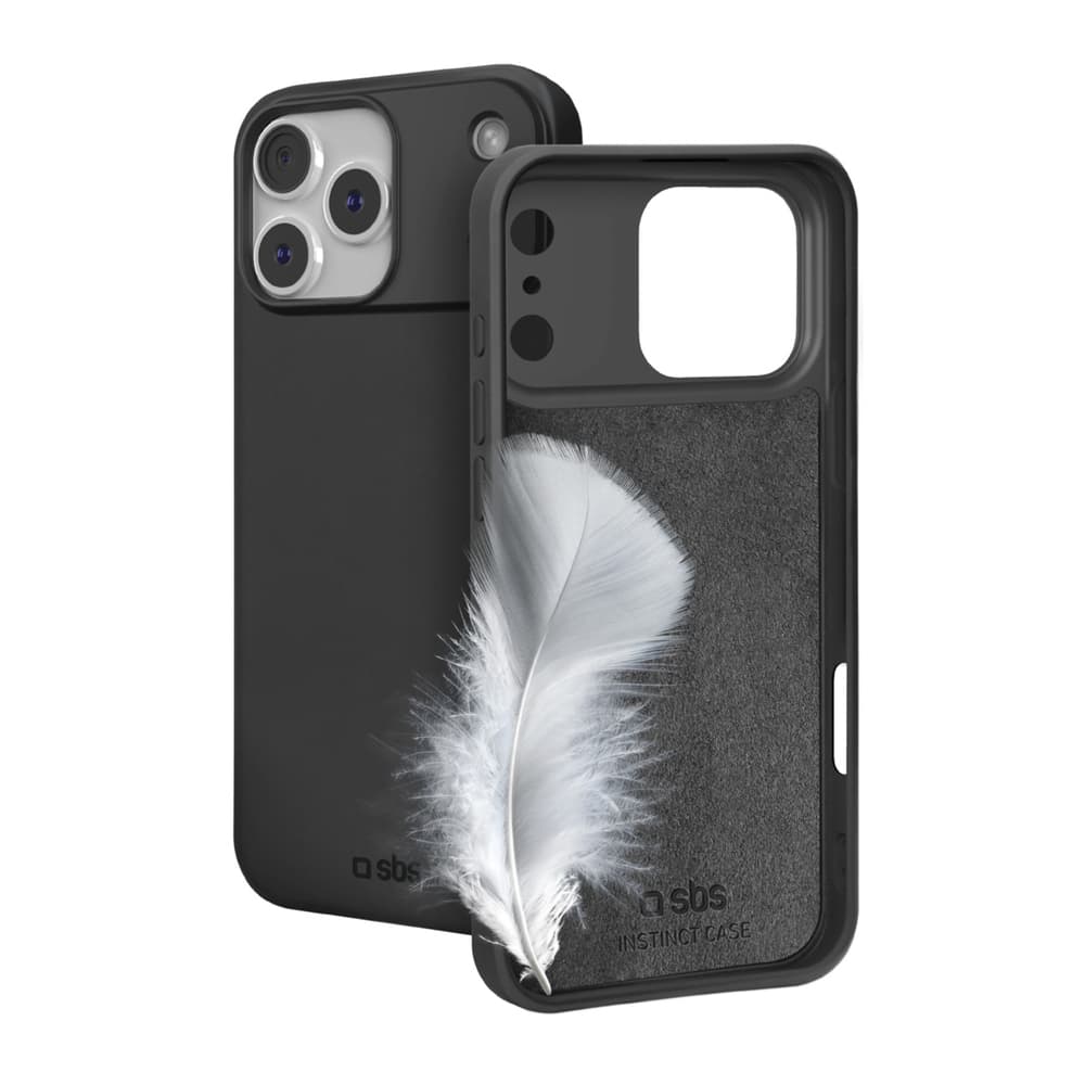 SBS Instinct ovitek za iPhone 17 Pro Max - črna