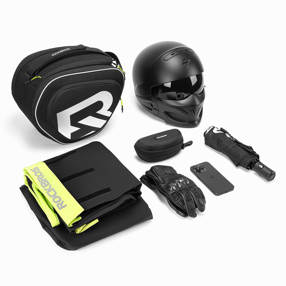 Rockbros A40-1 motoristična torba za tank 12 L, črna 2