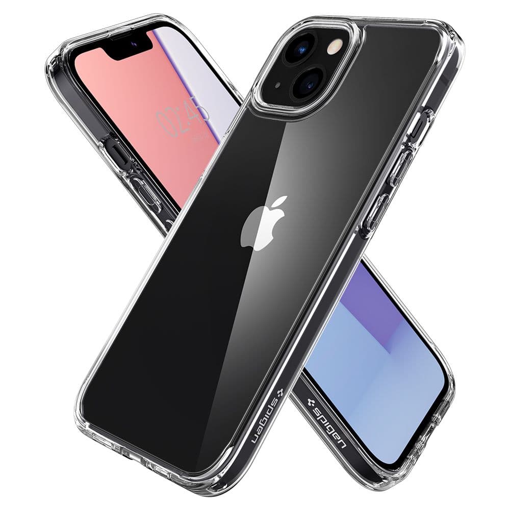 Spigen Ultra Hybrid etui za iPhone 13, prozoren 6