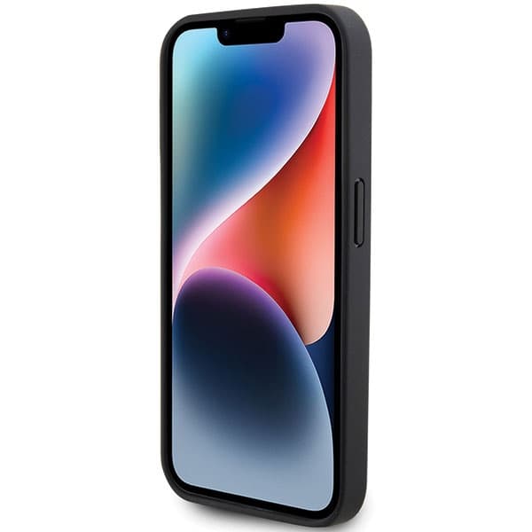 Etui Ferrari Twist Metal Logo za iPhone 15 Pro - rdeča 5
